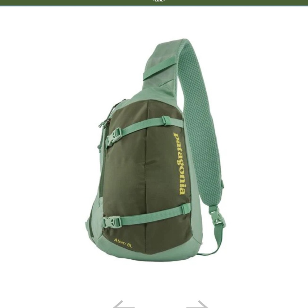Patagonia Atom Sling Bag 8L- High Hopes Forge Grey